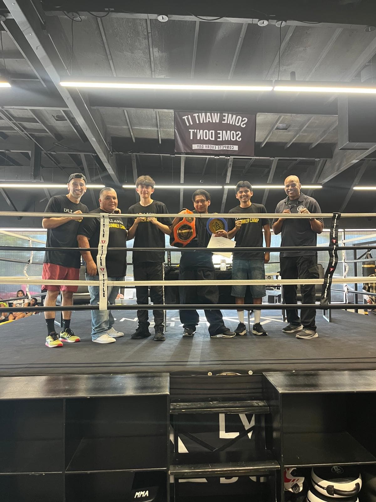 picture of youth that help remove junk in the community empowered by M Junk Removal